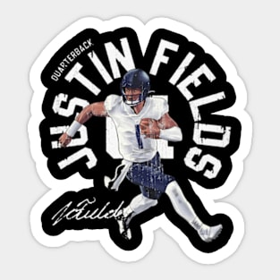 Justin Fields Chicago Arc Name Sticker